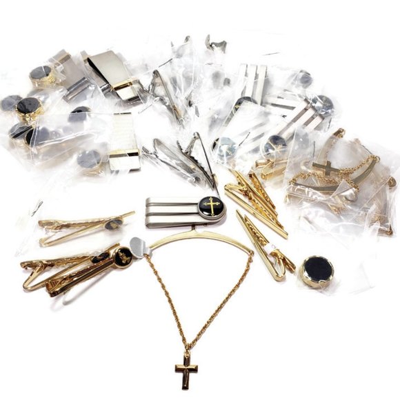 Men's Accessories Lot Tie Clips Money Clips